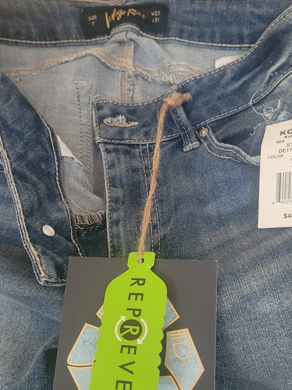 Indigo Rein High-Rise Jeans in Medium Blue Wash